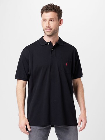 T-Shirt Polo Ralph Lauren en noir : devant