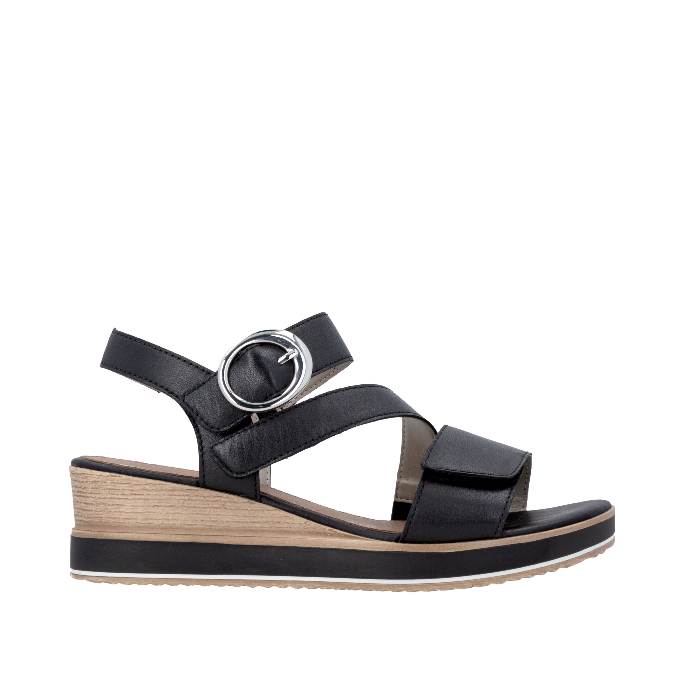 Sandales à lanières REMONTE en noir