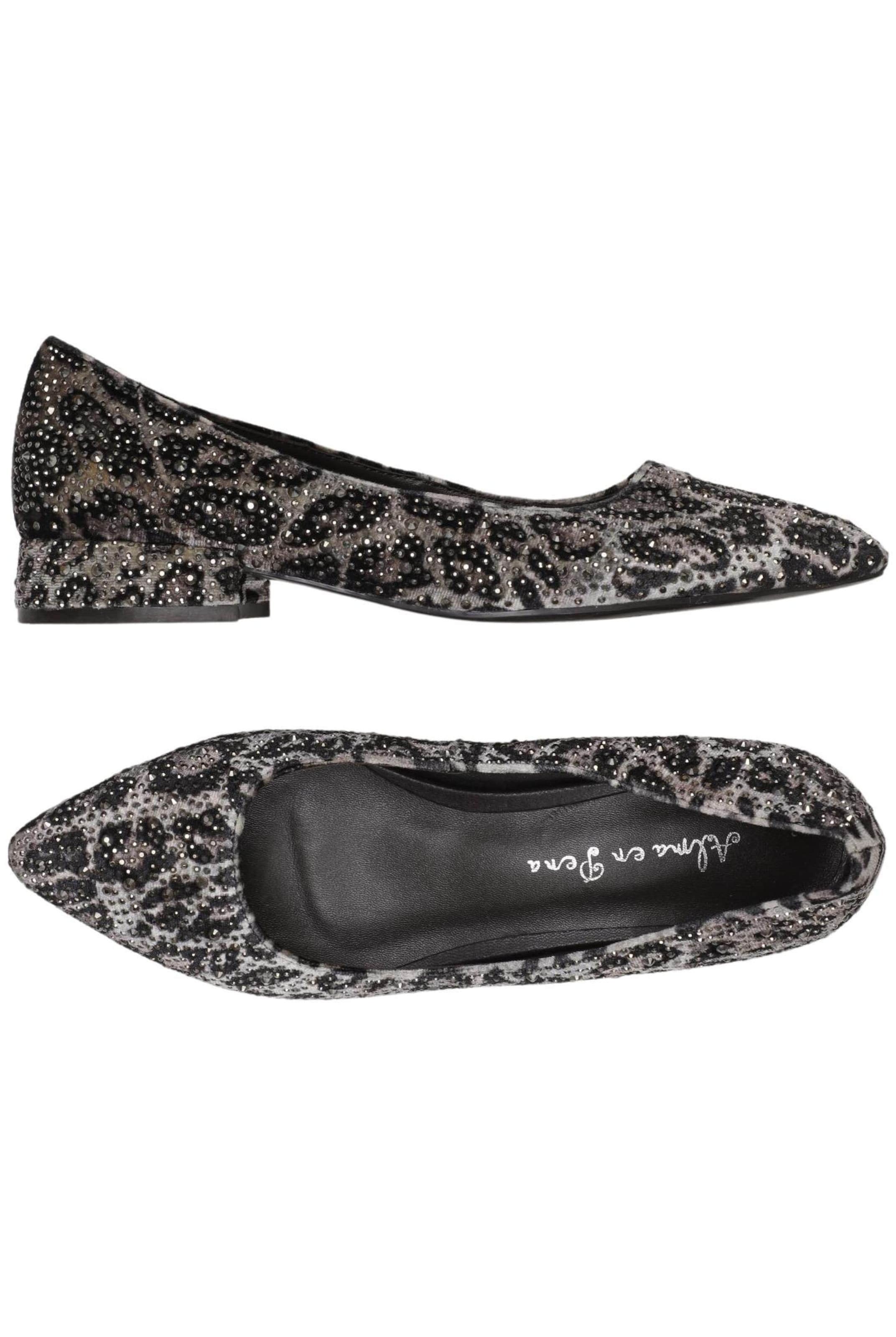 Alma En Pena Flats & Loafers in 36 in Grey: front