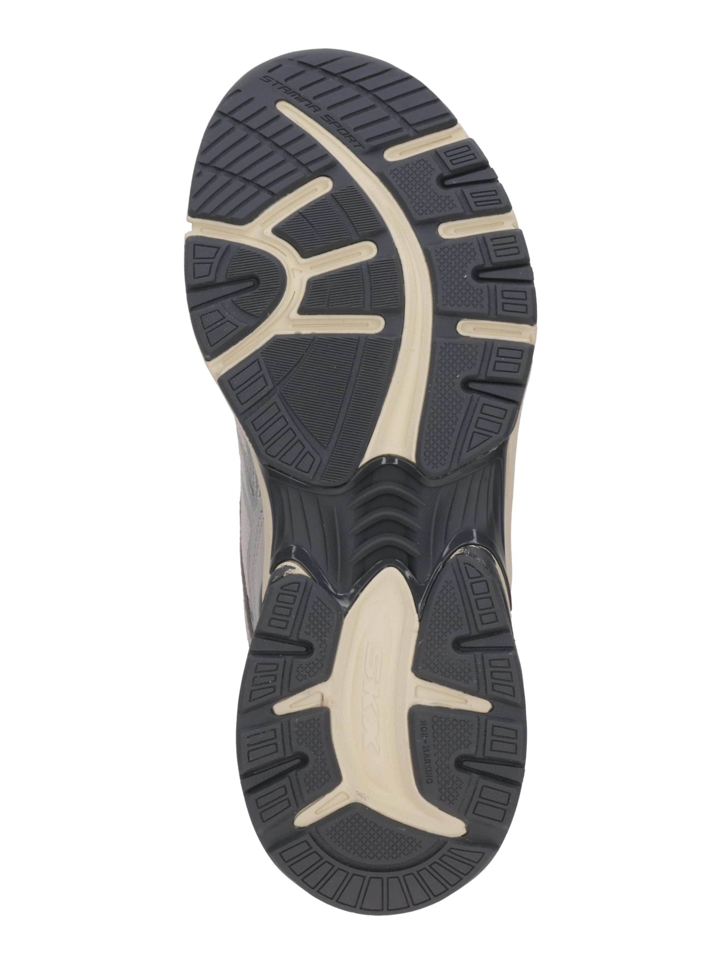 SKECHERS Nizke superge 'Stamina' | srebrna barva