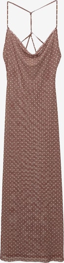 Pull&Bear Ljetna haljina u smeđa / bijela, Pregled proizvoda