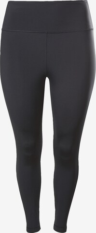 Reebok Skinny Sporthose 'Lux' in Schwarz: predná strana