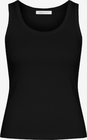 SASSYCLASSY Top in Schwarz: Vorderseite