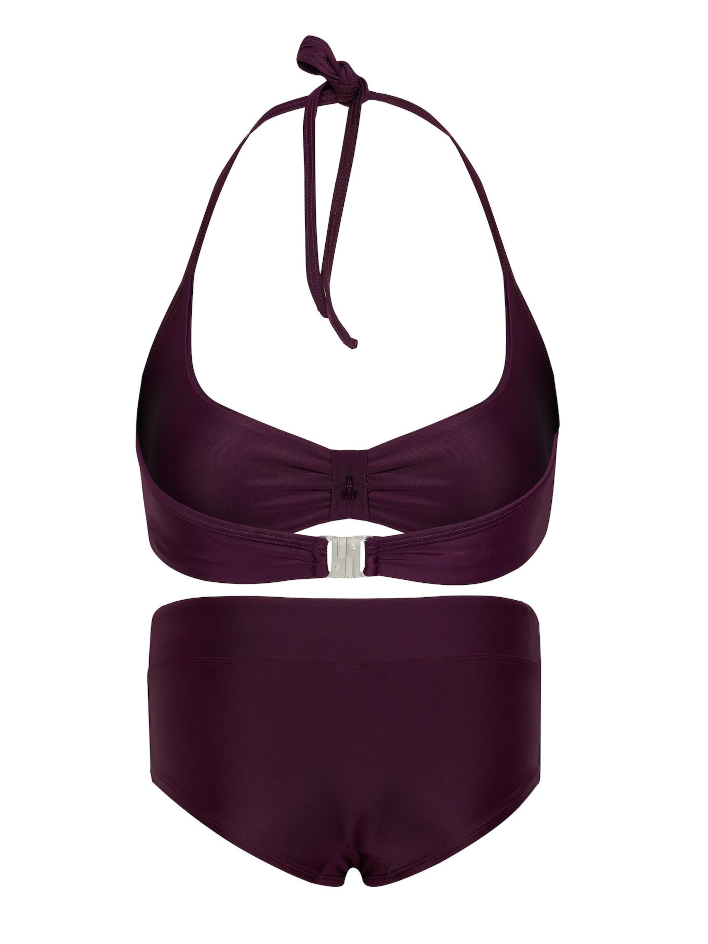 La V Triangel Bikini in Lila