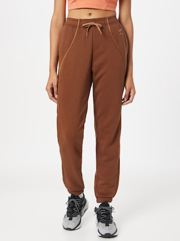 Tapered Pantaloni di Nike Sportswear in marrone: frontale