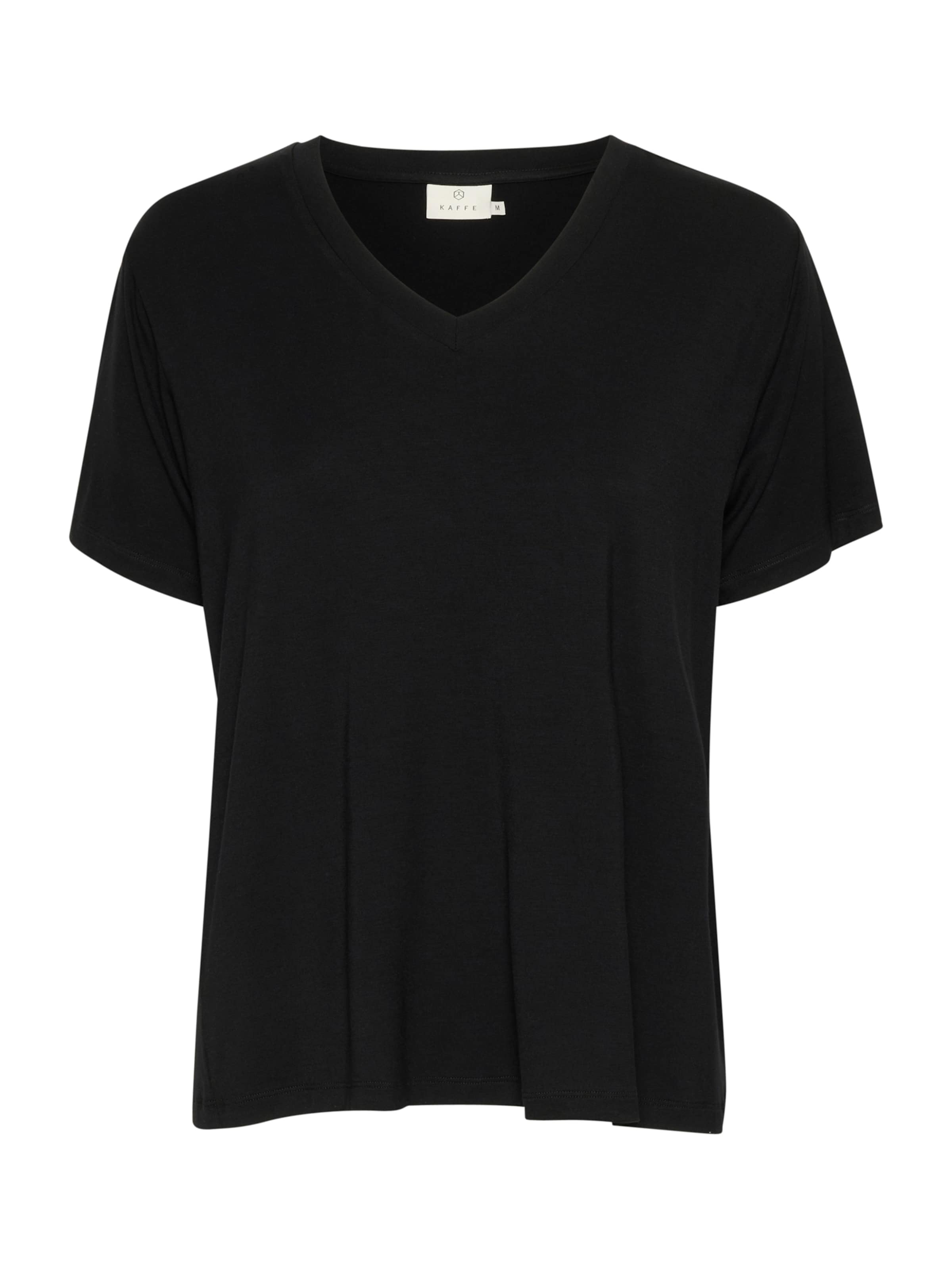 Kaffe Tričko - Čierna: predná strana