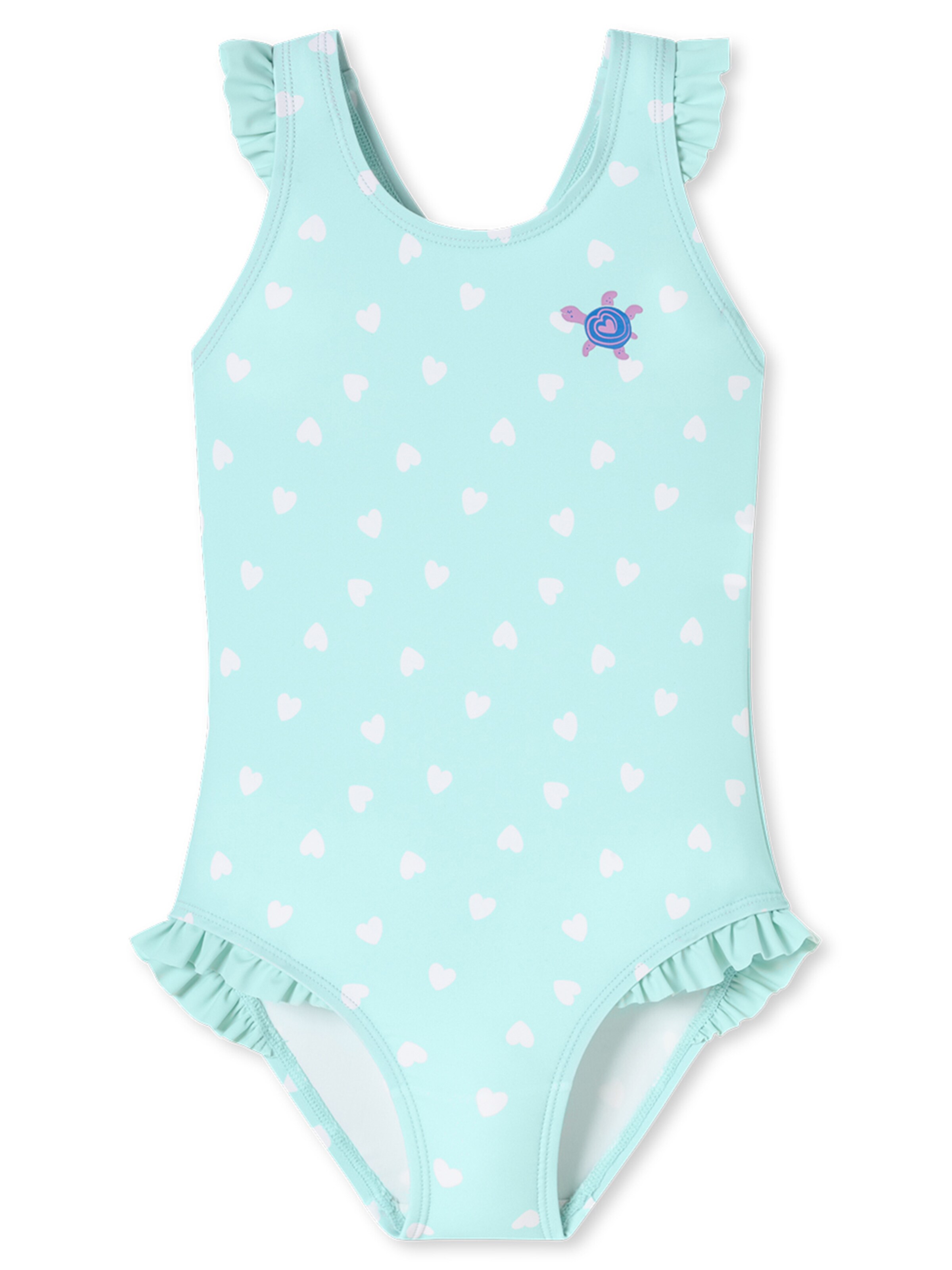 Maillot de bain ' Aqua Kids Girl ' SCHIESSER en vert : devant