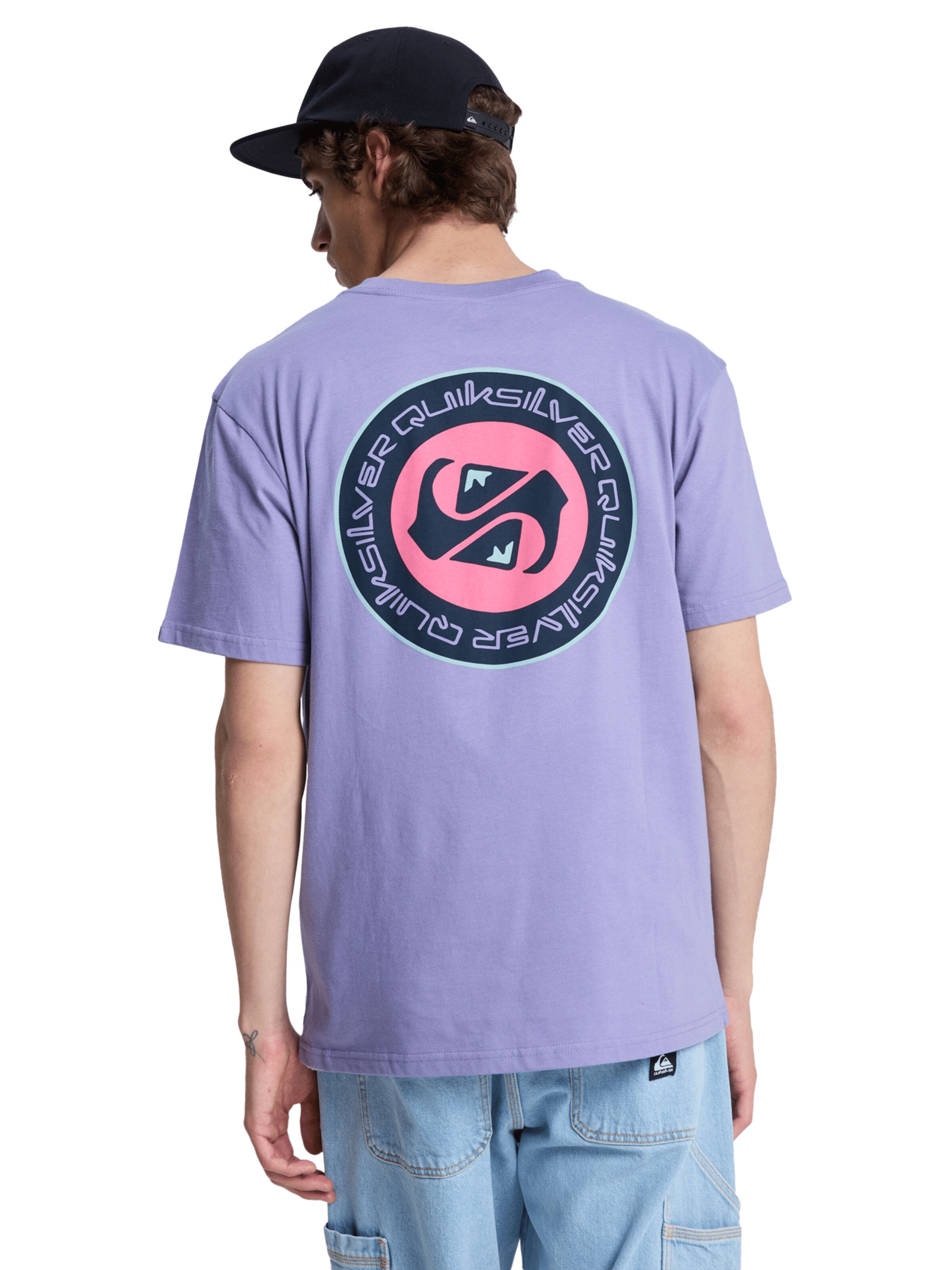 QUIKSILVER Shirt 'EV Duality' in Purple: front
