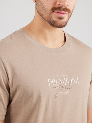 Maglietta 'JPRBLAHAROLD' di Jack & Jones Premium in beige