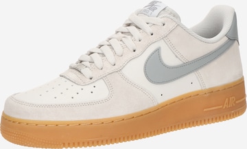 Nike Sportswear Tenisky 'AIR FORCE 1 '07 LV8' – šedá: přední strana