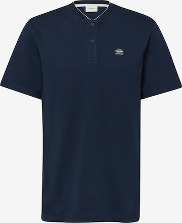 T-Shirt s.Oliver en bleu : devant