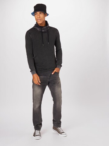 Key Largo Regular fit Sweater 'MST LECH' in Grey