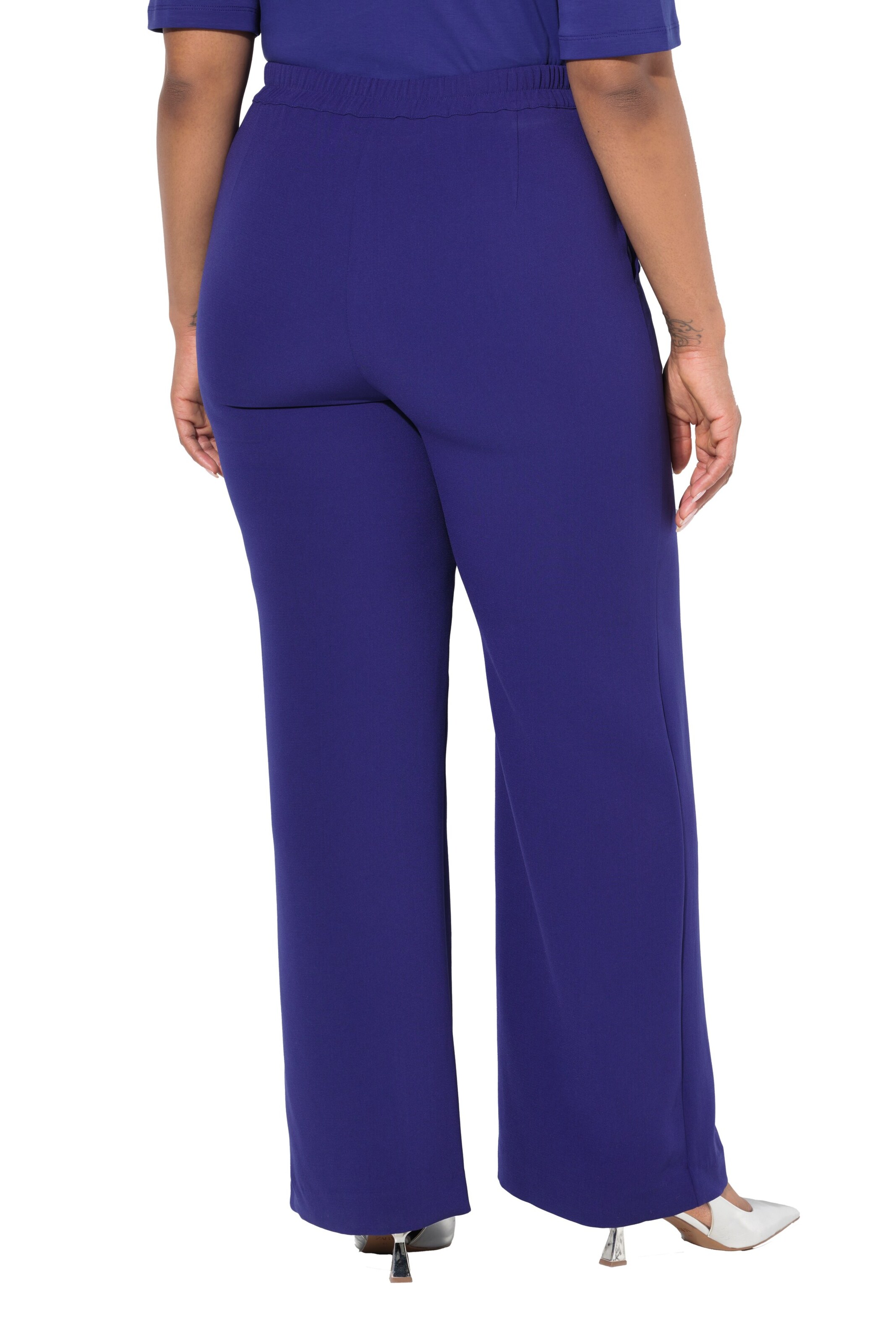 Ulla Popken Loose fit Trousers in Purple