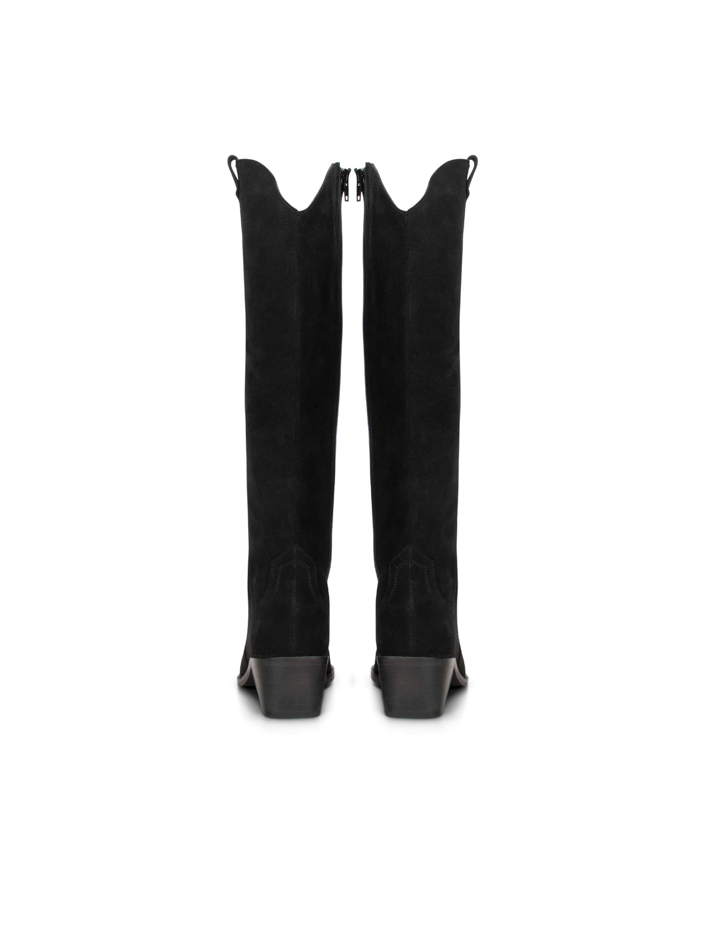 PS Poelman Enkellaarsjes 'TARTOR' in Zwart