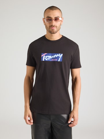 Tommy Jeans Särk, värv must: eest vaates