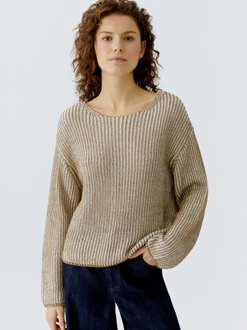 OUI Pullover in Beige: Vorderseite