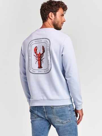 Shiwi Sweatshirt 'Lobster' i blå