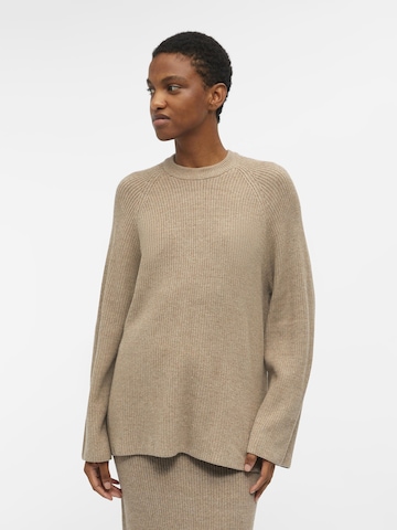 OBJECT Sweater 'MALENA' in Brown: front