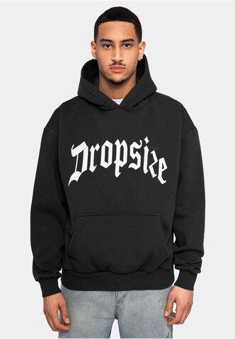 Dropsize Sweatshirt in Zwart: voorkant