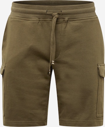 Pantalon cargo 'Destiny' Key Largo en vert : devant