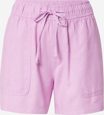 GAP Trousers in Purple: front