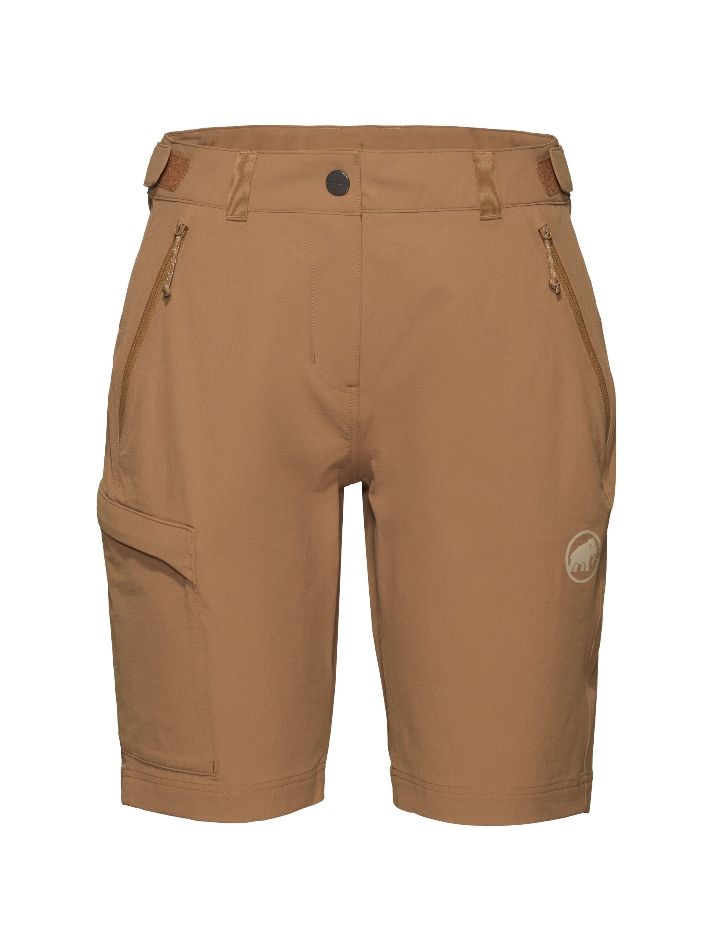 MAMMUT Workout Pants in Beige: front