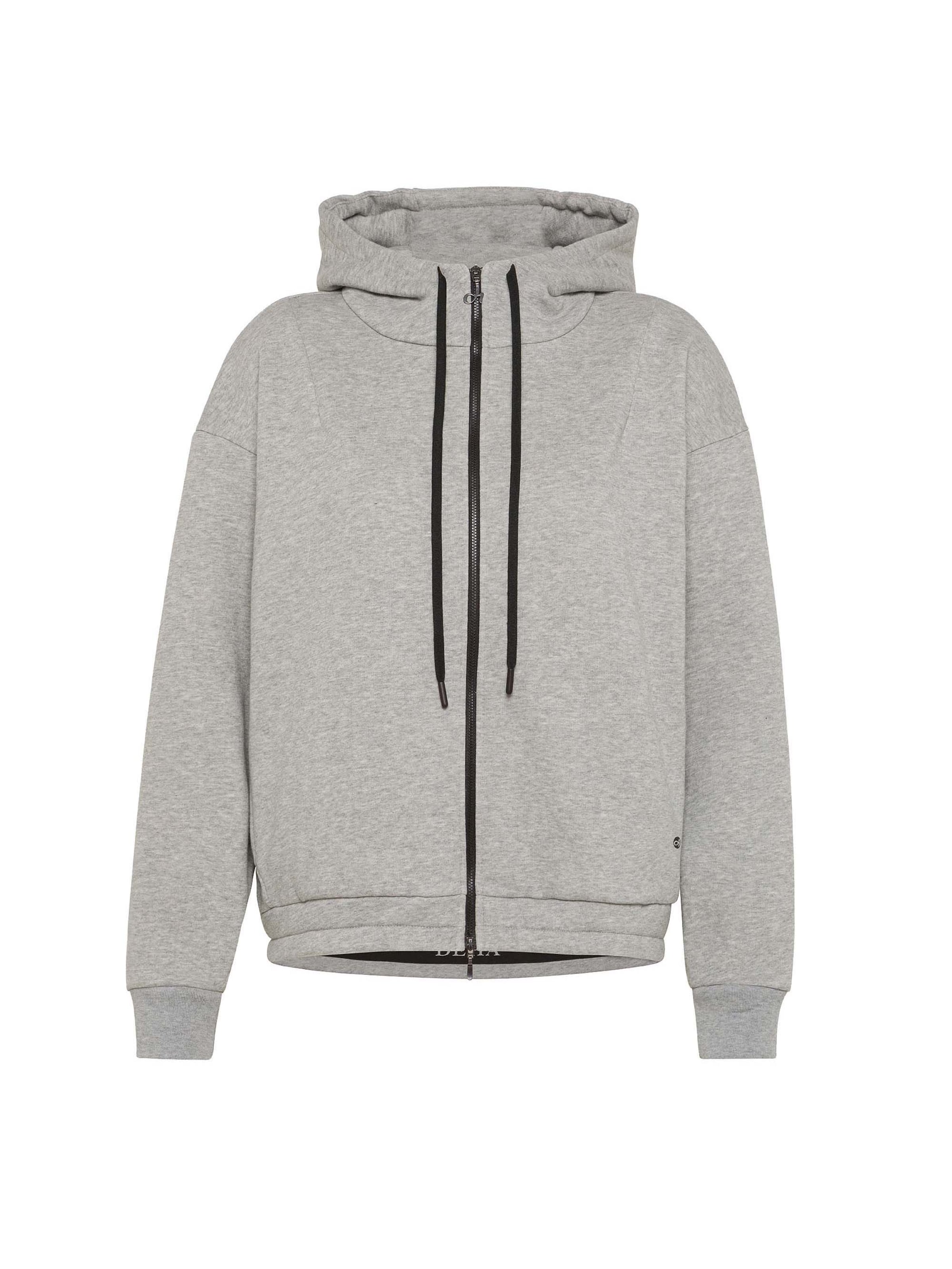 DEHA Sweat jacket in Grey: front