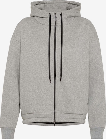 DEHA Sweatjacke in Grau: Vorderseite