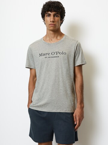Marc O'Polo - Pijama largo ' Mix & Match Cotton ' en azul: frente
