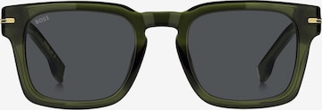 HUGO BOSS Zonnebril 'Hugo Boss BOSS 1625/S Black 50/23/145 MAN Sunglasses' in Groen: voorkant