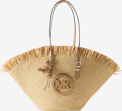 Pirkinių krepšys 'FAN' iš MICHAEL Michael Kors, spalva – ruda / šviesiai ruda, Prekių apžvalga