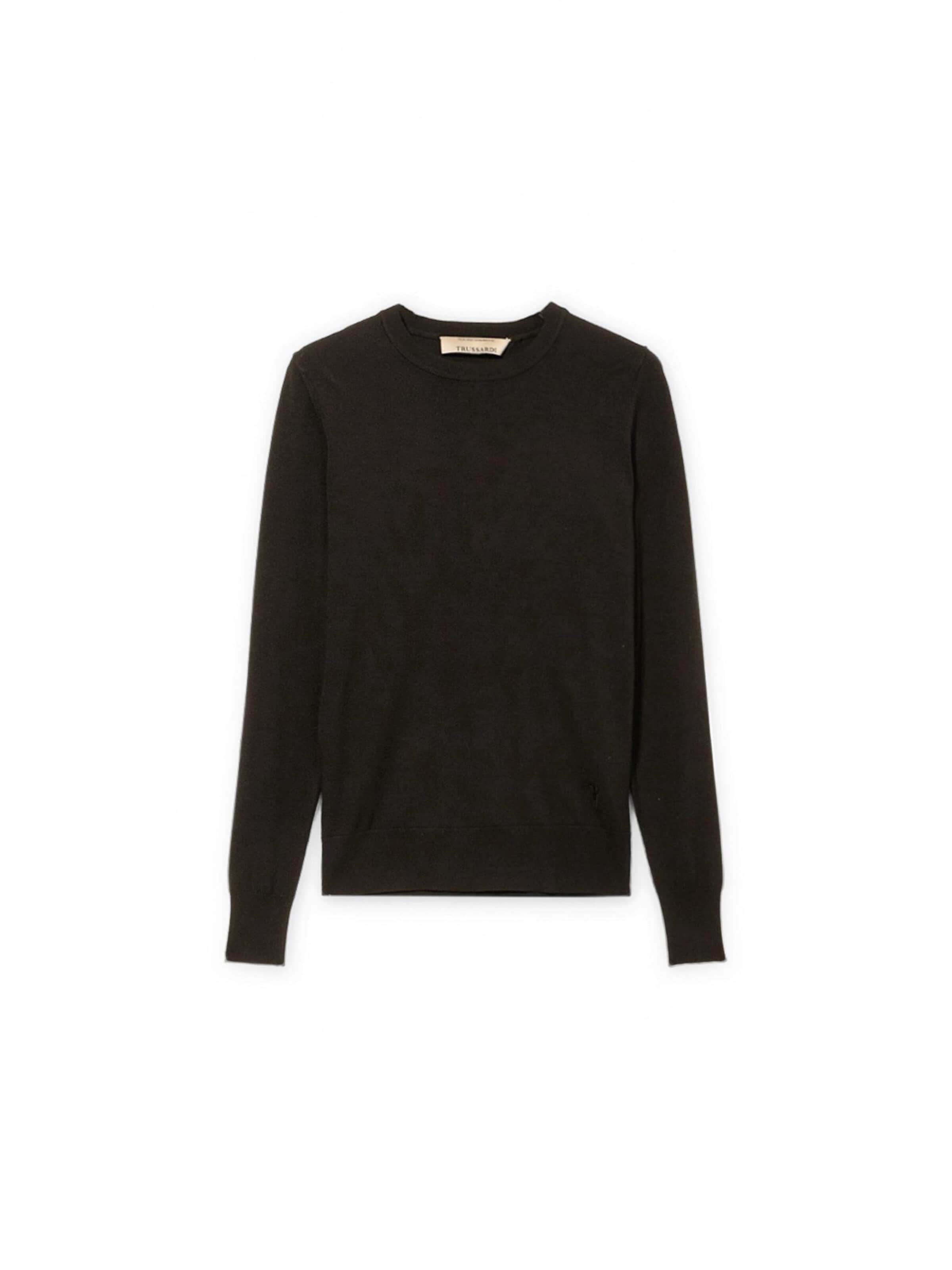 Trussardi Trui in Zwart: voorkant