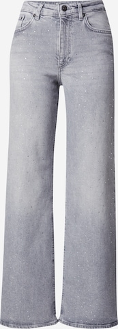 ONLY Wide Leg Farkut 'ONLJUICY' värissä harmaa: etupuoli