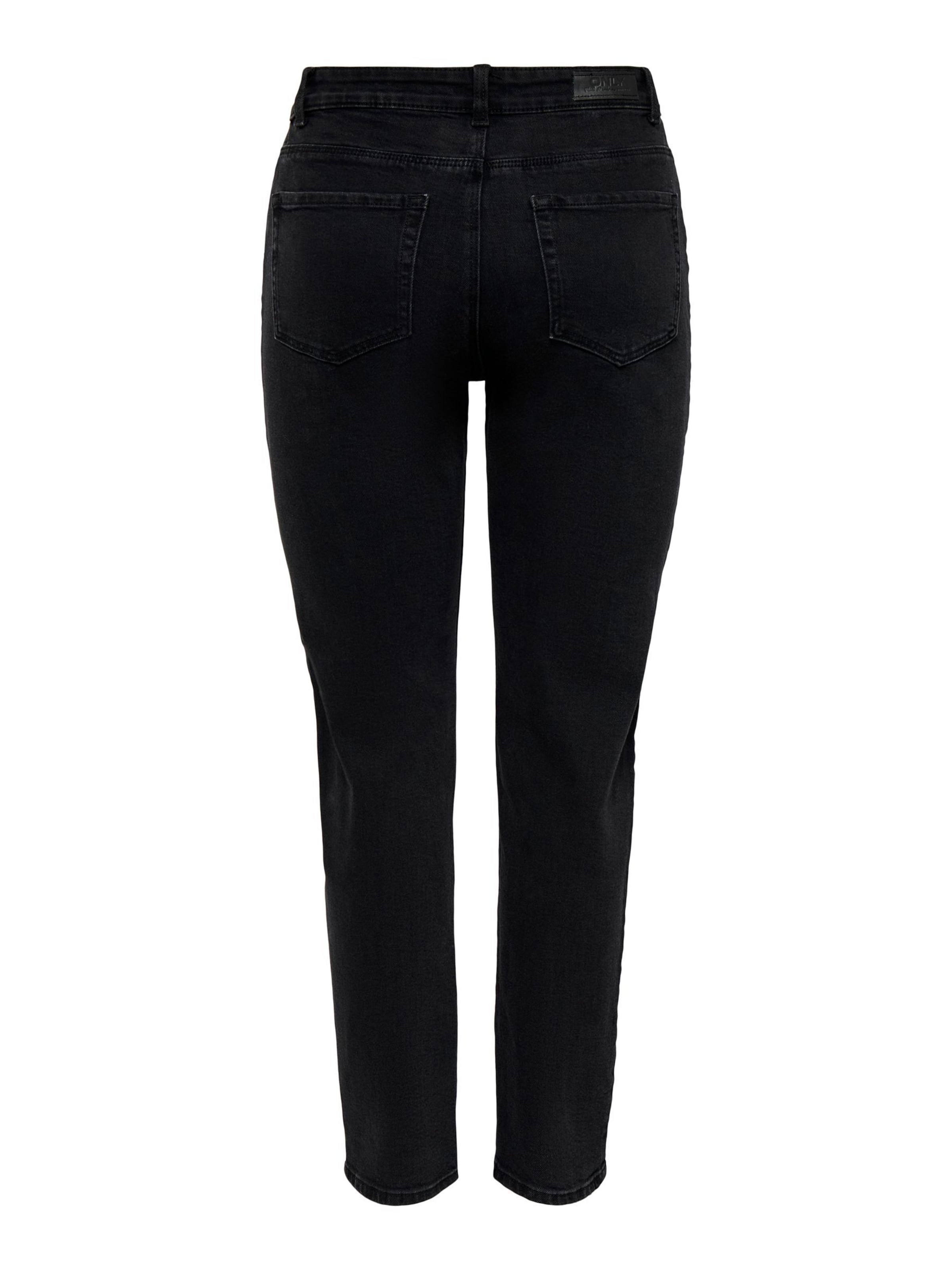 ONLY Slimfit Jeans 'ONLEmel' in Schwarz
