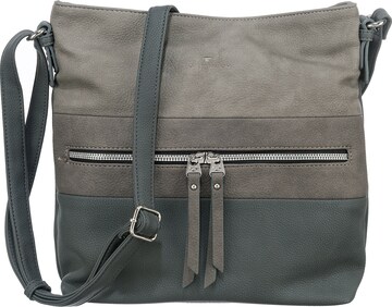 TOM TAILOR Crossbody Bag 'Ellen' in Grey: front