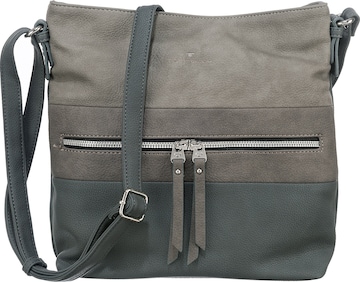 TOM TAILOR Crossbody Bag 'Ellen' in Grey: front