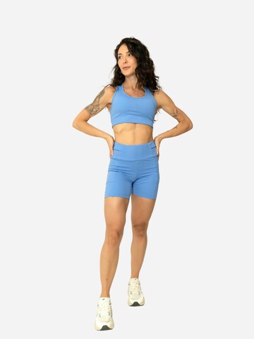 Tempus Own - Slimfit Calças de desporto em azul