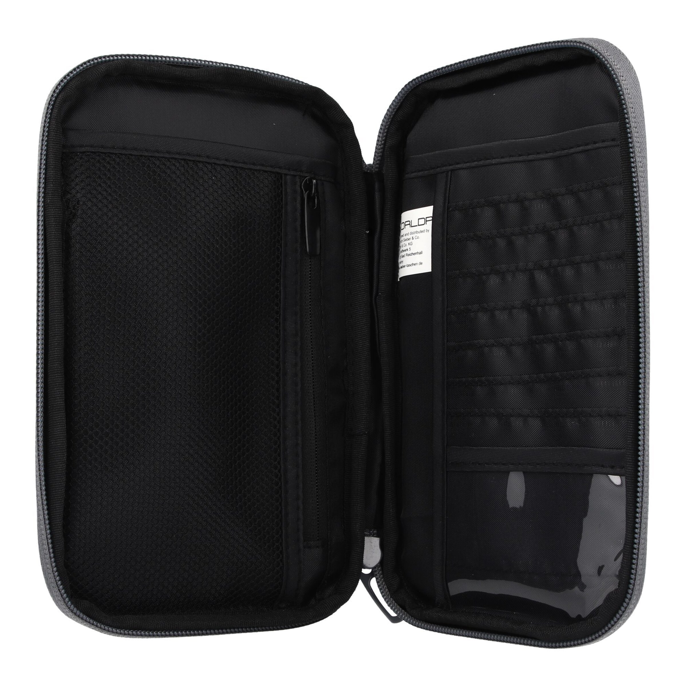 Portamonete di Worldpack in nero