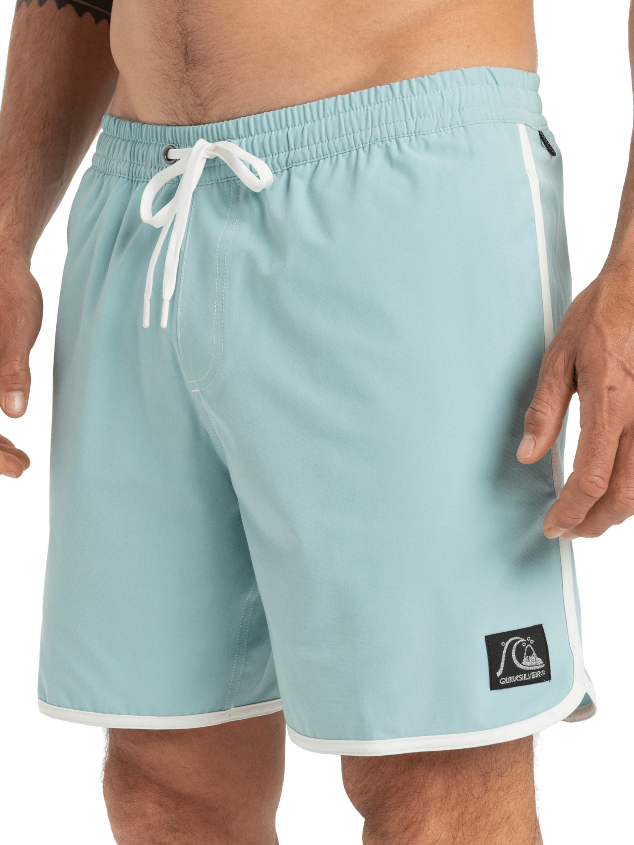 QUIKSILVER Badeshorts 'Original Scallop 17' in Blau