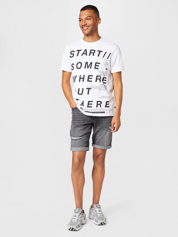 QS Shirt in Wit