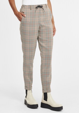 Oxmo Tapered Hose 'Livia' in Grau: predná strana