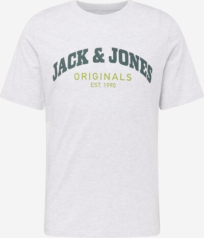 JACK & JONES Shirt 'BRAD' in de kleur Groen / Lichtgroen / Wit, Productweergave