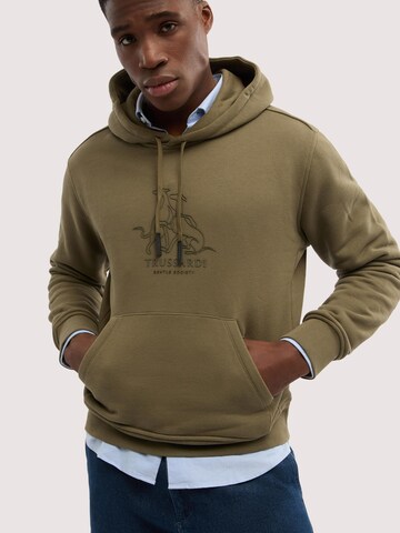 Sweat-shirt Trussardi en vert