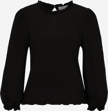 Dorothy Perkins Petite Shirt in Black: front