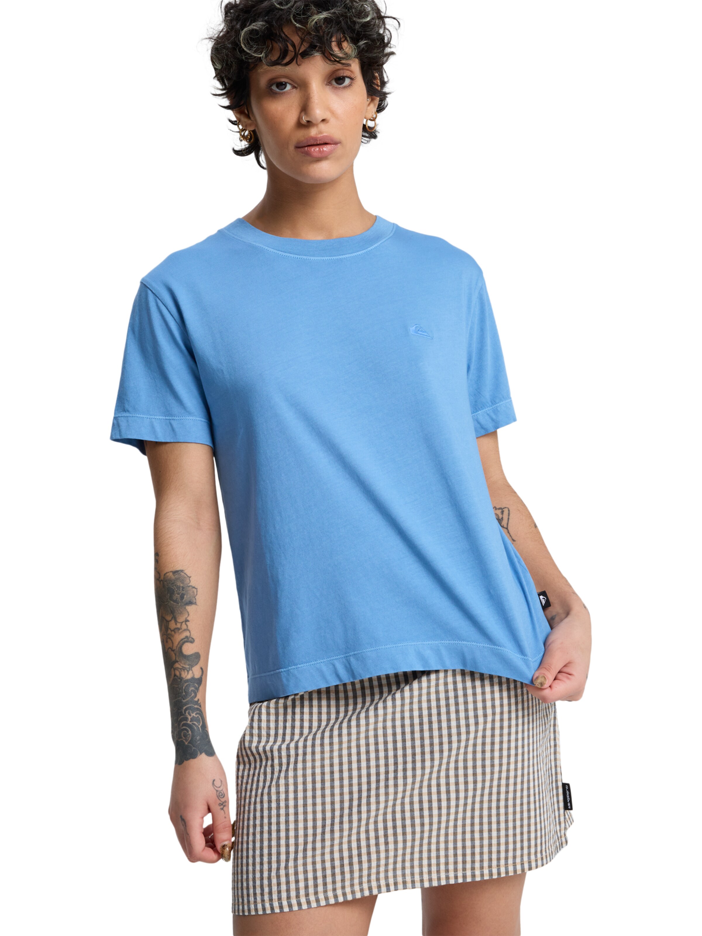 QUIKSILVER Shirt 'Essential' in Blue: front