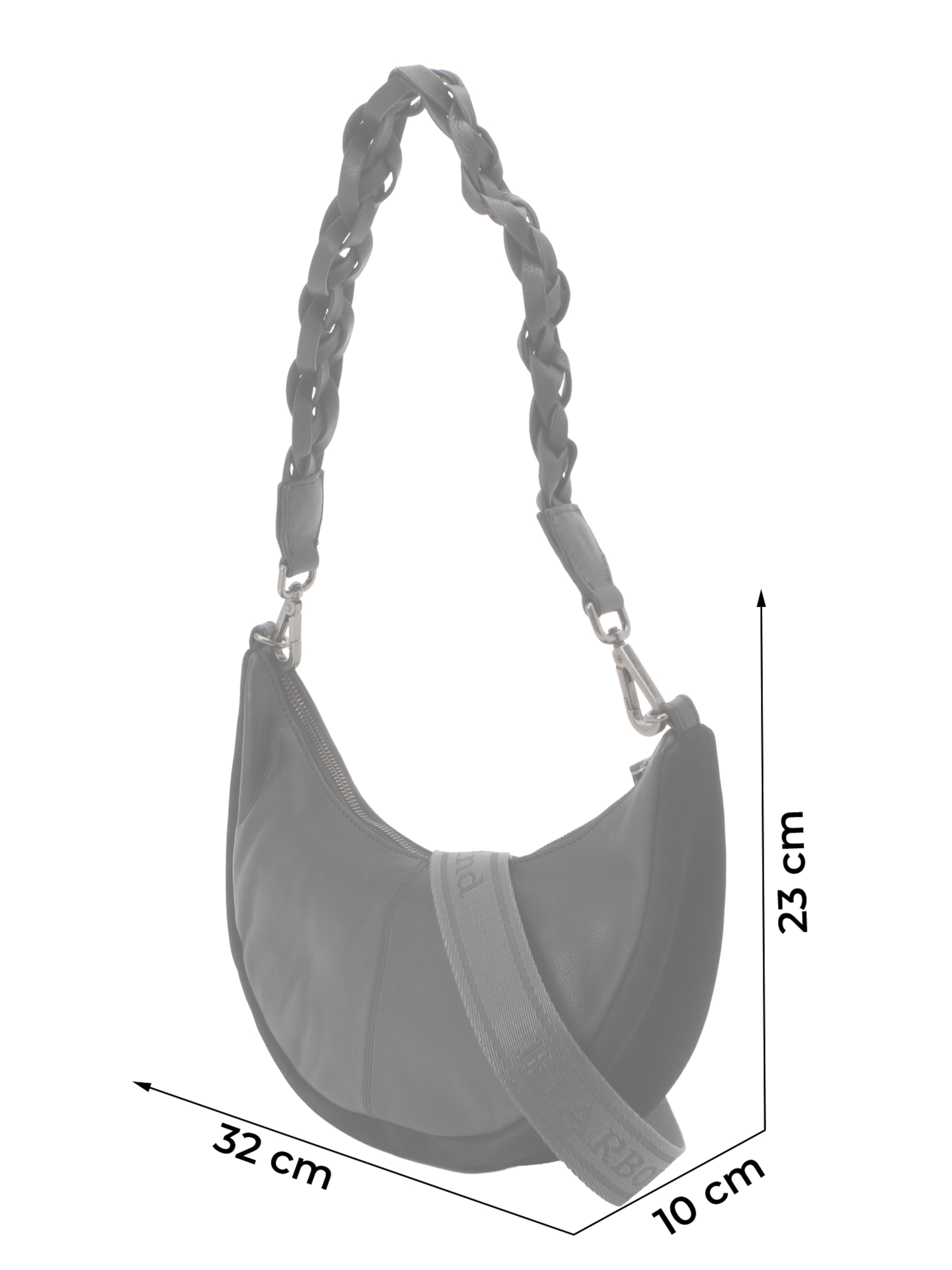 Sac bandoulière 'Calista' Harbour 2nd en noir