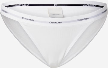 Calvin Klein UnderwearTanga gaćice - bijela boja: prednji dio