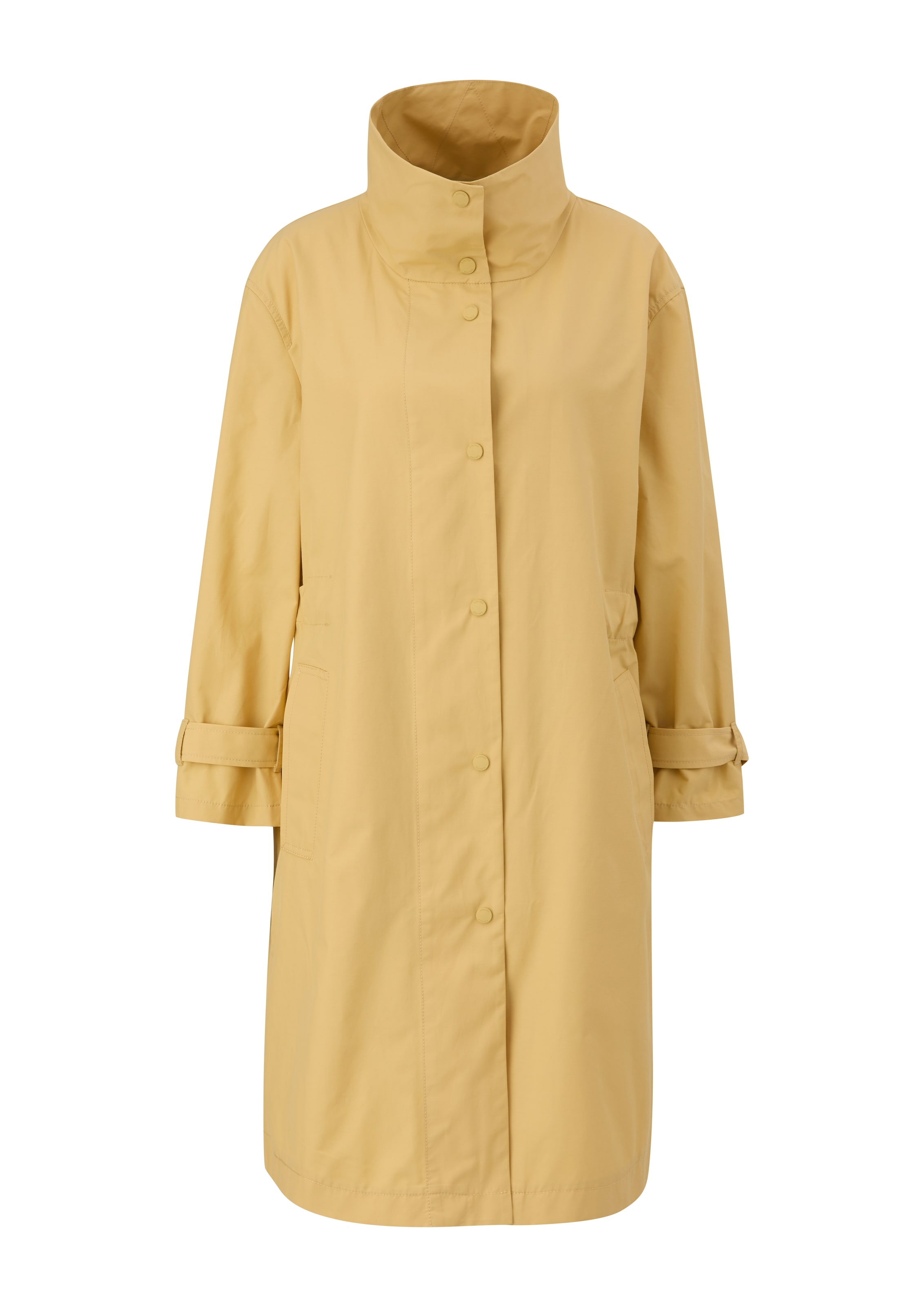 s.Oliver Kevad-sügismantel, värv kollane: eest vaates