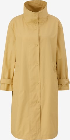 s.Oliver Between-Seasons Coat in Yellow: front