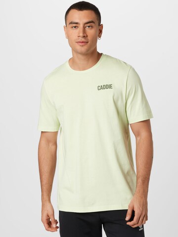 ADIDAS GOLF Funkční tričko – zelená: přední strana